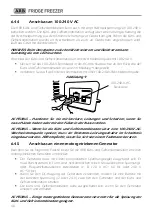 Preview for 42 page of ARB 10801010 Operating And Service Manual