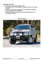 Preview for 18 page of ARB 3414470 Fitting Instructions Manual