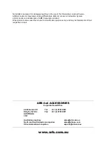 Preview for 2 page of ARB 3540320 Installtion Manual