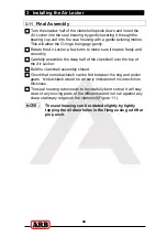 Preview for 22 page of ARB Air Locker RD111 Installation Manual