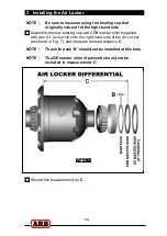 Preview for 15 page of ARB AIRLOCKER RD109 Installation Manual