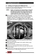 Preview for 18 page of ARB AIRLOCKER RD109 Installation Manual