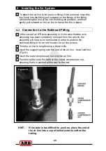 Preview for 31 page of ARB AIRLOCKER RD109 Installation Manual