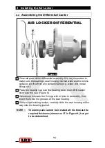 Preview for 17 page of ARB Airlocker RD158 Installation Manual