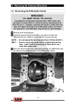 Preview for 10 page of ARB Airlocker RD161 Installation Manual