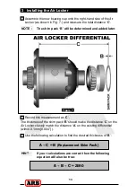 Preview for 15 page of ARB Airlocker RD161 Installation Manual