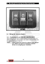 Preview for 34 page of ARB Airlocker RD161 Installation Manual