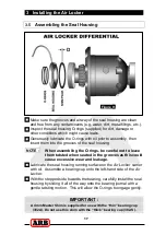 Preview for 19 page of ARB Airlocker RD164 Installation Manual