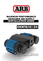 ARB CKMTA12 Installation Manual preview