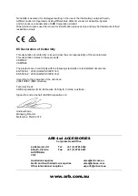 Preview for 2 page of ARB CKMTA12 Installation Manual