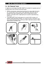 Предварительный просмотр 12 страницы ARB CKMTP12 Operating Instructions Manual