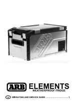 Предварительный просмотр 1 страницы ARB ELEMENTS Operating And Service Manual