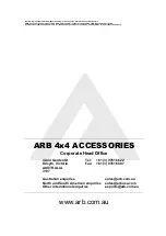 Предварительный просмотр 2 страницы ARB RD101 Installation Manual