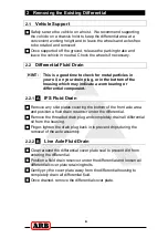 Предварительный просмотр 8 страницы ARB RD101 Installation Manual