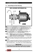 Предварительный просмотр 19 страницы ARB RD165 Installation Manual