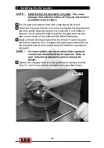 Preview for 21 page of ARB RD246 Step Easy Installation Instructions