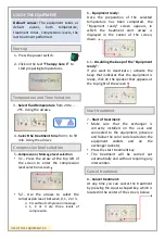 Preview for 5 page of ARB Therapy Care C User'S Manual And Quick Manual