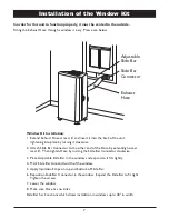 Предварительный просмотр 8 страницы Arbaco Plasma 14000 BTU PCI4E Owner'S Manual