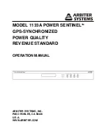 Arbiter Systems 1133A Operation Manual preview