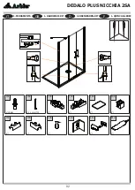 Предварительный просмотр 2 страницы Arblu DEDALO PLUS Assembly Instructions Manual