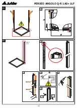 Предварительный просмотр 3 страницы Arblu PERSEO ANGOLO Q-R 1AS+1LF Assembly Instructions Manual