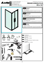 Предварительный просмотр 1 страницы Arblu PERSEO ANGOLO Q-R 2SL+1LF Assembling Instructions