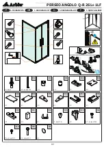 Предварительный просмотр 2 страницы Arblu PERSEO ANGOLO Q-R 2SL+1LF Assembling Instructions