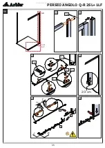 Предварительный просмотр 5 страницы Arblu PERSEO ANGOLO Q-R 2SL+1LF Assembling Instructions