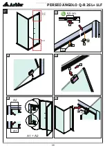 Предварительный просмотр 8 страницы Arblu PERSEO ANGOLO Q-R 2SL+1LF Assembling Instructions