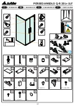 Preview for 2 page of Arblu PERSEO ANGOLO Q-R Assembly Instructions Manual