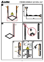 Предварительный просмотр 3 страницы Arblu PERSEO ANGOLO Q-R Assembly Instructions Manual