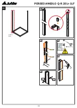 Preview for 4 page of Arblu PERSEO ANGOLO Q-R Assembly Instructions Manual