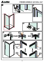 Preview for 6 page of Arblu PERSEO ANGOLO Q-R Assembly Instructions Manual