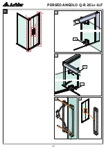 Preview for 10 page of Arblu PERSEO ANGOLO Q-R Assembly Instructions Manual