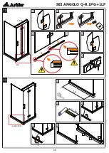 Preview for 9 page of Arblu SEI ANGOLO Q-R 1PG+1LF Assembly Instructions Manual