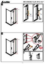 Preview for 11 page of Arblu SEI ANGOLO Q-R 1PG+1LF Assembly Instructions Manual