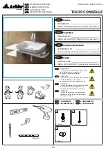 Preview for 1 page of Arblu TULIP CONSOLE Assembly Instructions