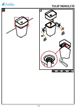 Preview for 6 page of Arblu TULIP MONOLITE Assembly Instructions Manual