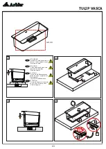 Preview for 3 page of Arblu TULIP VASCA Assembly Instructions