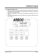 Preview for 18 page of ARBOC Spirit 2015 Service & Operation Manual