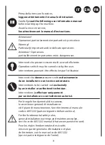 Предварительный просмотр 4 страницы Arbonia 4051340AR Installation, Use And Maintenance Manual