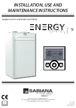 Предварительный просмотр 1 страницы Arbonia Sabiana Energy Smart Series Installation, Use And Maintenance Instructions