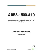 Preview for 1 page of Arbor Technology ARES-1500-A10 User Manual