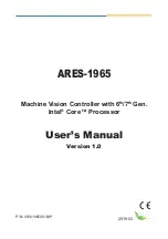 Preview for 1 page of Arbor Technology ARES-1965 User Manual