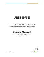 Предварительный просмотр 1 страницы Arbor Technology ARES-1970 User Manual