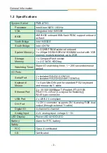 Preview for 11 page of Arbor Technology Arpex-1610 User Manual