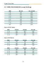 Preview for 21 page of Arbor Technology Arpex-1610 User Manual