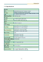 Preview for 13 page of Arbor Technology ASLAN-W810-2930G2 User Manual