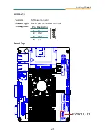 Предварительный просмотр 33 страницы Arbor Technology EasyBoard-882E User Manual