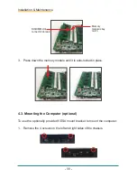 Preview for 40 page of Arbor Technology ELIT-1050 User Manual